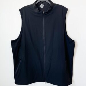 VRST Full Zip Golf Vest Mens XXL Black